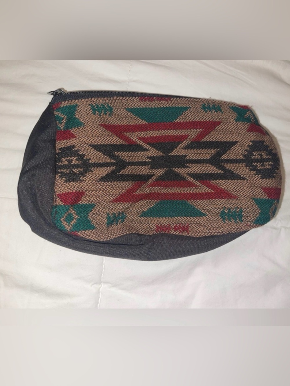 Geometric Patterned Unisex Travel Bag